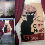 Le Chat Noir à Amboise - JEODE (37) Juillet 2009 - 2,50m x 2,10m